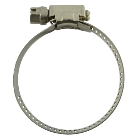 Midwest Fastener #24 18-8 Stainless Steel Flat Hose Clamps 2PK 36646